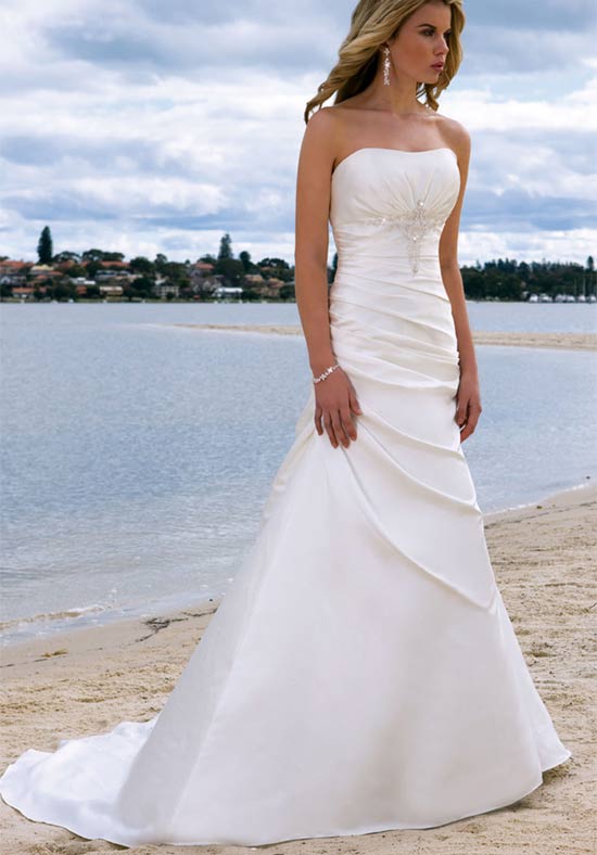 Orifashion HandmadeOrifashion HandmadeBeach Bridal Gown / Weddin - Click Image to Close